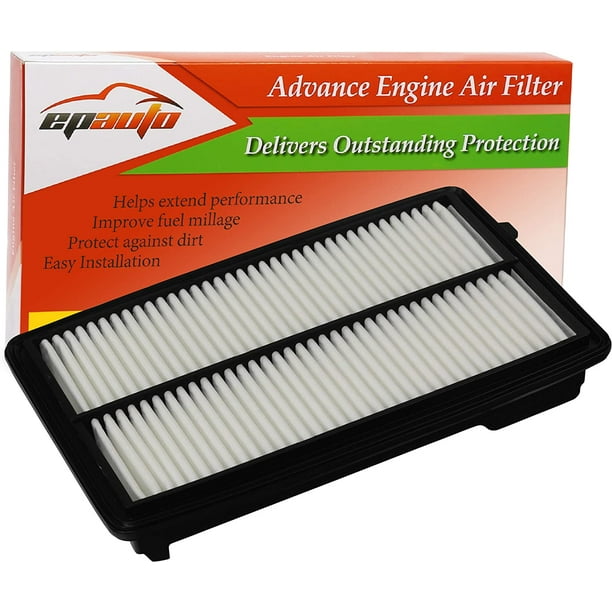 2013-2017 TLX V6 CA11477 EPAuto GP477 2015-2019 Replacement for Honda/Acura Extra Guard Rigid Panel Air Filter for Accord V6